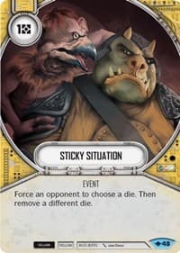 Sticky Situation - Way of the Force - Star Wars: Destiny card