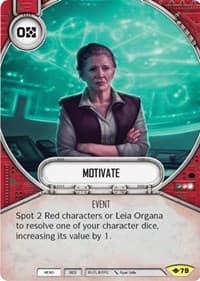 Motivate - Way of the Force - Star Wars: Destiny card