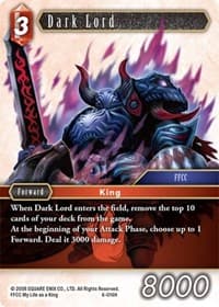 Dark Lord - Opus VI - Final Fantasy TCG card
