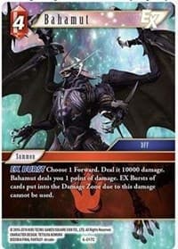 Bahamut EX - Opus VI - Final Fantasy TCG card