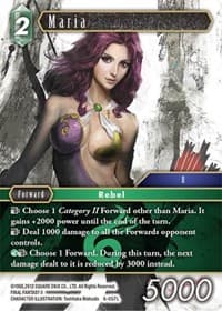 Maria - Opus VI - Final Fantasy TCG card