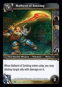 Halberd of Smiting - Dark Portal - WoW card