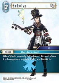 Scholar - Opus VI - Final Fantasy TCG card