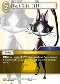 Cait Sith (XIV) - Opus VI - Final Fantasy TCG card