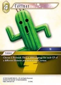 Cactuar - Opus VI - Final Fantasy TCG card