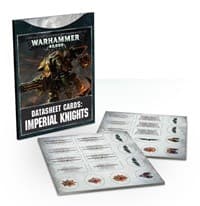 Warhammer 40K: Datasheet Cards - Imperial Knights - Warhammer Game Accessories - Warhammer Game Accessories card