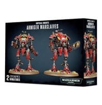 Warhammer 40K: Imperial Knights - Armiger Warglaives - Warhammer Plastic Box Sets - Warhammer Box Sets card