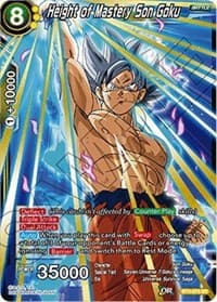 Height of Mastery Son Goku - Colossal Warfare - Dragon Ball Super: Masters card
