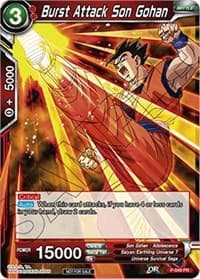 Burst Attack Son Gohan - Promotion Cards - Dragon Ball Super: Masters card