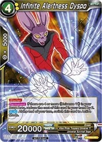 Infinite Alertness Dyspo - Promotion Cards - Dragon Ball Super: Masters card