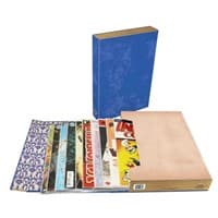Comic Book Stor-Folio: Blue Book - BCW Comic Book Stor-Folios - Collectible Storage card