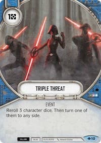 Triple Threat - Way of the Force - Star Wars: Destiny card