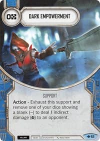 Dark Empowerment - Way of the Force - Star Wars: Destiny card