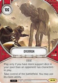 Overrun - Way of the Force - Star Wars: Destiny card