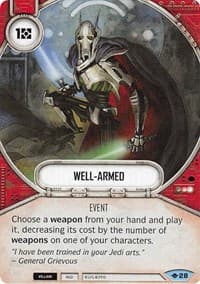 Well-armed - Way of the Force - Star Wars: Destiny card