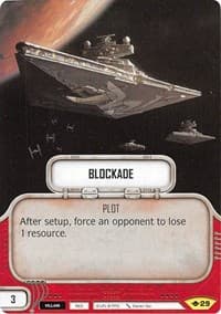 Blockade - Way of the Force - Star Wars: Destiny card