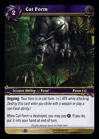 Cat Form - Dark Portal - WoW card