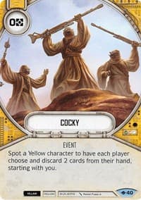 Cocky - Way of the Force - Star Wars: Destiny card