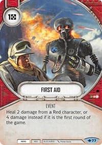 First Aid - Way of the Force - Star Wars: Destiny card