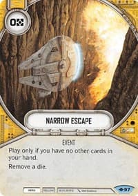 Narrow Escape - Way of the Force - Star Wars: Destiny card