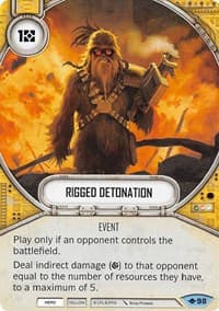Rigged Detonation - Way of the Force - Star Wars: Destiny card