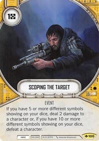 Scoping the Target - Way of the Force - Star Wars: Destiny card