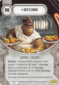 Dex's Diner - Way of the Force - Star Wars: Destiny card