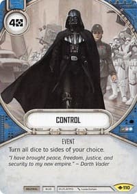Control - Way of the Force - Star Wars: Destiny card