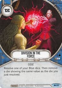 Division in the Force - Way of the Force - Star Wars: Destiny card