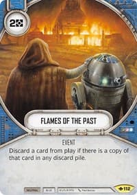 Flames of the Past - Way of the Force - Star Wars: Destiny card