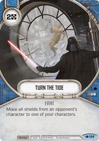 Turn the Tide - Way of the Force - Star Wars: Destiny card