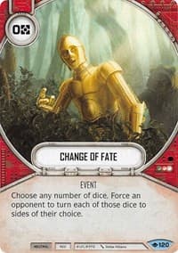 Change of Fate - Way of the Force - Star Wars: Destiny card