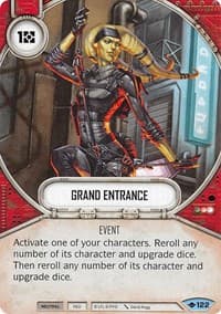 Grand Entrance - Way of the Force - Star Wars: Destiny card