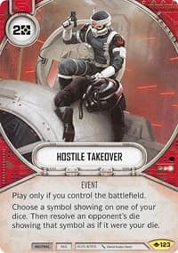 Hostile Takeover - Way of the Force - Star Wars: Destiny card