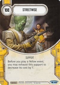 Streetwise - Way of the Force - Star Wars: Destiny card