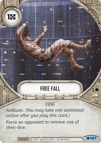 Free Fall - Way of the Force - Star Wars: Destiny card