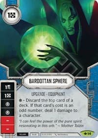 Bardottan Sphere - Way of the Force - Star Wars: Destiny card