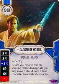 Dagger of Mortis (Card Only) - Way of the Force - Star Wars: Destiny card