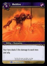 Hellfire - Dark Portal - WoW card