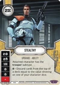 Stealthy - Way of the Force - Star Wars: Destiny card