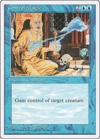 Control Magic - Fourth Edition - Magic: The Gathering card