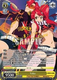 Yoko (SP) - Gurren Lagann - Weiss Schwarz card