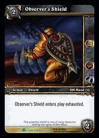 Observer's Shield - Dark Portal - WoW card
