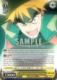 I'll Be Seeing Ya Soon, You Bozos! Kittan - Gurren Lagann - Weiss Schwarz card