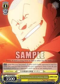 Warrior Brimming With Life Experience, Makken - Gurren Lagann - Weiss Schwarz card