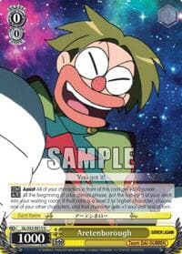 Aretenborough - Gurren Lagann - Weiss Schwarz card