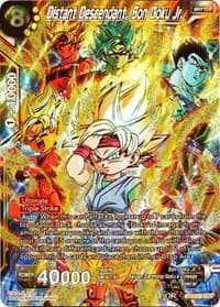 Distant Descendant, Son Goku Jr. - Colossal Warfare - Dragon Ball Super: Masters card