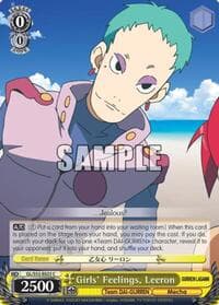 Girls' Feelings, Leeron - Gurren Lagann - Weiss Schwarz card