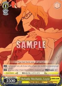 Reliable Mechanic, Leyte - Gurren Lagann - Weiss Schwarz card