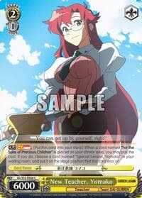 New Teacher, Yomako - Gurren Lagann - Weiss Schwarz card